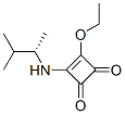 3-Cyclobutene-1,2-dione, 3-[[(1S)-1,2-dimethylpropyl]amino]-4-ethoxy- (9CI) Struktur