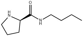 2-Pyrrolidinecarboxamide,N-butyl-,(2R)-(9CI) Struktur