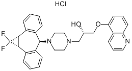 ZOSUQUIDAR HYDROCHLORIDE Struktur