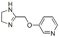 Pyridine, 3-[(4,5-dihydro-1H-imidazol-2-yl)methoxy]- (9CI) Struktur