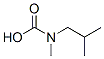 Carbamic acid, methyl(2-methylpropyl)- (9CI) Struktur