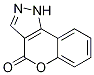 [1]Benzopyrano[4,3-c]pyrazol-4(1H)-one Struktur