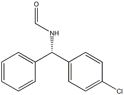 N-[(S)-(4-chlorophenyl)phenylMethyl]- ForMaMide Struktur