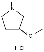 (R)-3-METHOXY-PYRROLIDINE HYDROCHLORIDE Struktur