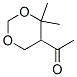 Ethanone, 1-(4,4-dimethyl-1,3-dioxan-5-yl)- (9CI) Struktur