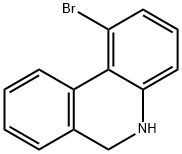 1-broMo-5,6-dihydrophenanthridine Struktur