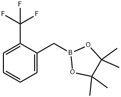 2-(Trifluoromethyl)benzylboronic acid pinacol ester Struktur