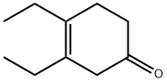 3-Cyclohexen-1-one, 3,4-diethyl- (9CI) Struktur