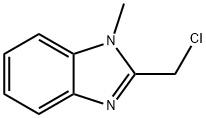 2-(Chloromethyl)-1-methyl-1H-benzimidazole Struktur