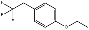 Benzene, 1-ethoxy-4-(2,2,2-trifluoroethyl)- (9CI) Struktur