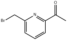 1-[6-(BROMOMETHYL)PYRIDIN-2-YL]ETHANONE Struktur