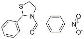 Thiazolidine, 3-(4-nitrobenzoyl)-2-phenyl- (9CI) Struktur