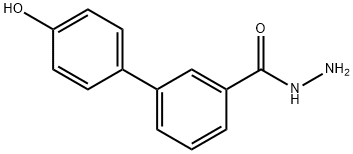 [1,1-Biphenyl]-3-carboxylicacid,4-hydroxy-,hydrazide(9CI) Struktur