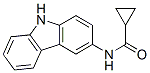 Cyclopropanecarboxamide, N-9H-carbazol-3-yl- (9CI) Struktur