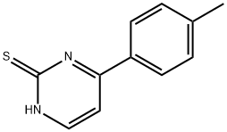 4-(4-METHYLPHENYL)-2-PYRIMIDINETHIOL Struktur