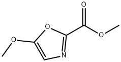 5-METHOXYOXAZOLE-2-CARBOXYLIC ACID METHYL ESTER Struktur