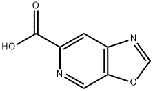 Oxazolo[5,4-c]pyridine-6-carboxylic acid (9CI) Struktur