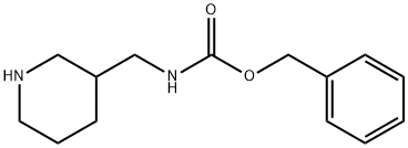 PIPERIDIN-3-YLMETHYL-CARBAMIC ACID BENZYL ESTER Struktur