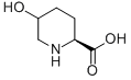 2-Piperidinecarboxylic acid, 5-hydroxy-, (2S)- (9CI) Struktur