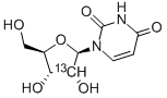 [2'-13C]URIDINE Struktur