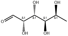 6-DEOXY-L-[UL-13C6]GALACTOSE Struktur