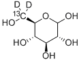 D-[6-13C,6,6'-2H2]GLUCOSE Struktur