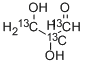 DL-[1,2,3-13C3]GLYCERALDEHYDE Struktur