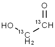 [1,2-13C2]GLYCOLALDEHYDE Struktur