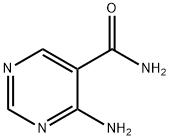 5-Pyrimidinecarboxamide, 4-amino- (6CI,7CI,8CI,9CI) Struktur