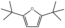 2,5-Di(tert-butyl)furan Struktur