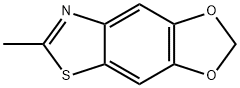 1,3-Dioxolo[4,5-f]benzothiazole,6-methyl-(7CI,8CI,9CI) Struktur