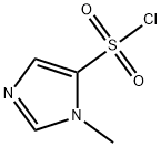 1-Methyl-1H-pyrazole-5-sulfonyl chloride Struktur