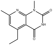 Pyrido[2,3-d]pyrimidine-2,4(1H,3H)-dione, 5-ethyl-1,7-dimethyl- (9CI) Struktur