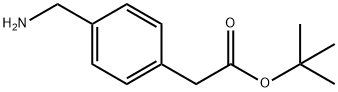 (3-AMINOMETHYL-PHENYL)-ACETIC ACID TERT-BUTYL ESTER Struktur