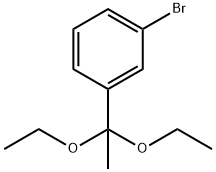 3-Bromoacetophenone diethyl ke Struktur