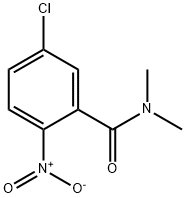 5-CHLORO-N,N-DIMETHYL-2-NITRO-BENZAMIDE Struktur