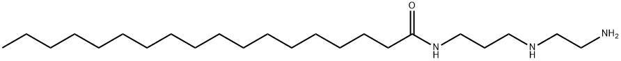 N-[3-[(2-aminoethyl)amino]propyl]stearamide Struktur