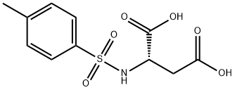 N-tosyl-L-aspartic acid Struktur