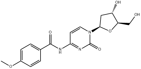 N4-ANISOYL-2'-DEOXYCYTIDINE Struktur