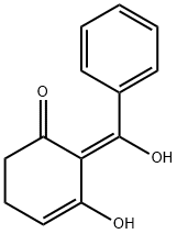 3-Cyclohexen-1-one, 3-hydroxy-2-(hydroxyphenylmethylene)-, (2E)- (9CI) Struktur