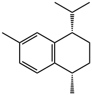 1,2,3,4-Tetrahydro-4-isopropyl-1,6-dimethylnaphthalene Struktur