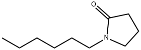 1-HEXYL-PYRROLIDIN-2-ONE Structure