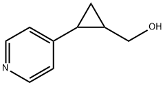 Cyclopropanemethanol, 2-(4-pyridinyl)- (9CI) Struktur