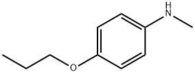 Benzenamine, N-methyl-4-propoxy- (9CI) Struktur