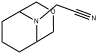 3-Oxa-9-azabicyclo[3.3.1]nonane-9-acetonitrile(9CI) Struktur