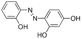 4-[(2-Hydroxyphenyl)azo]-1,3-benzenediol Struktur