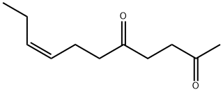 (Z)-undec-8-ene-2,5-dione Struktur