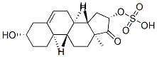 (3S,8R,9S,10R,13S,14S,16S)-3-hydroxy-10,13-dimethyl-17-oxo-16-sulfooxy-1,2,3,4,7,8,9,11,12,14,15,16-dodecahydrocyclopenta[a]phenanthrene Struktur