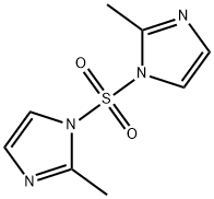 1,1'-Sulfonylbis(2-methyl-1H-imidazole) Struktur