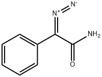 Benzeneacetamide,  -alpha--diazo- Struktur